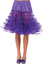 Mid-Length Petticoat O/S Purpl