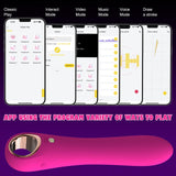 Tuitionua Adult Sex Toys Dildo - APP Control G Spot Dildos Vibrator for Woman, Clitoral Stimulator with 10 Vibration Modes, Adul