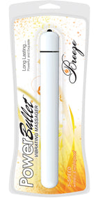 Power Bullet Breeze 3-Speed Wireless Waterproof Bullet, White, 12.6 Cm X 1.5 Cm