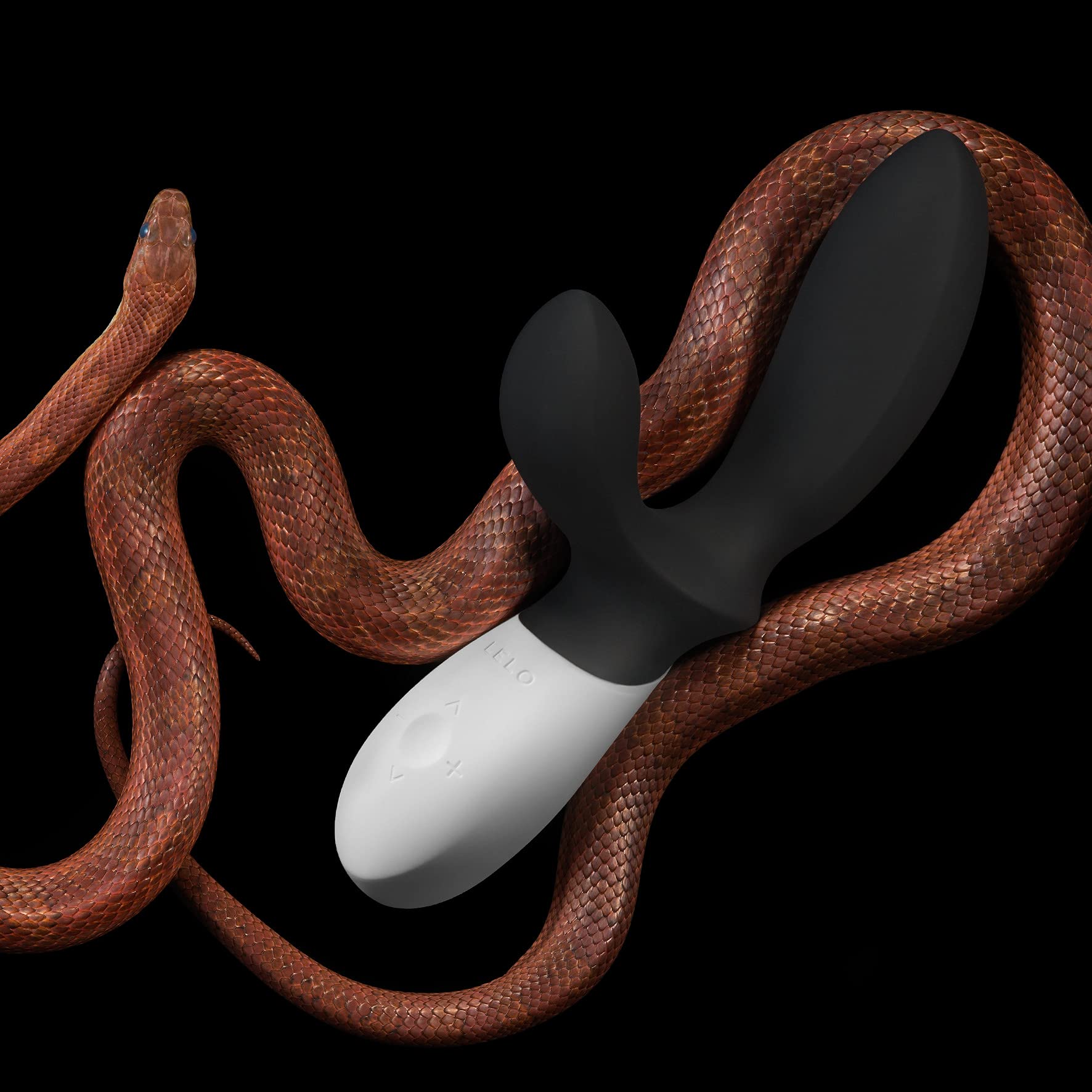 Lelo Loki Wave Anal Massager For Men, Obsidian Black, Vibrating Anal Toy With Wave Movement (Prostate Vibe)