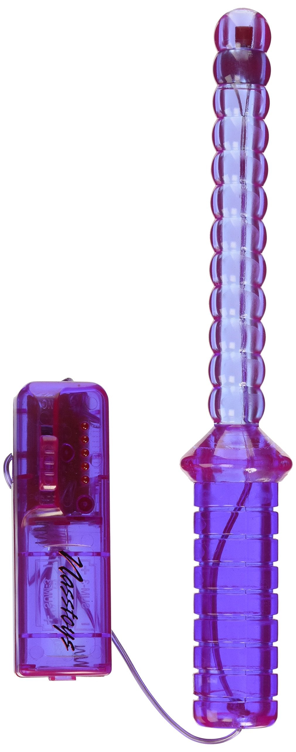 Nasstoys Variable Speed Vibrating Anal Swirl Pleasure Baton, Purple