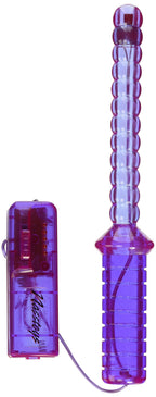 Nasstoys Variable Speed Vibrating Anal Swirl Pleasure Baton, Purple