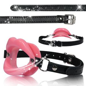 Open Mouth Gag Silicone O-Ring Gags Ball BDSM Bondage Sex Toys Adjustable Head Harness Ballgag Muzzles Restraints Adult Slave Fe