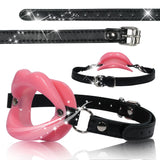 Open Mouth Gag Silicone O-Ring Gags Ball BDSM Bondage Sex Toys Adjustable Head Harness Ballgag Muzzles Restraints Adult Slave Fe