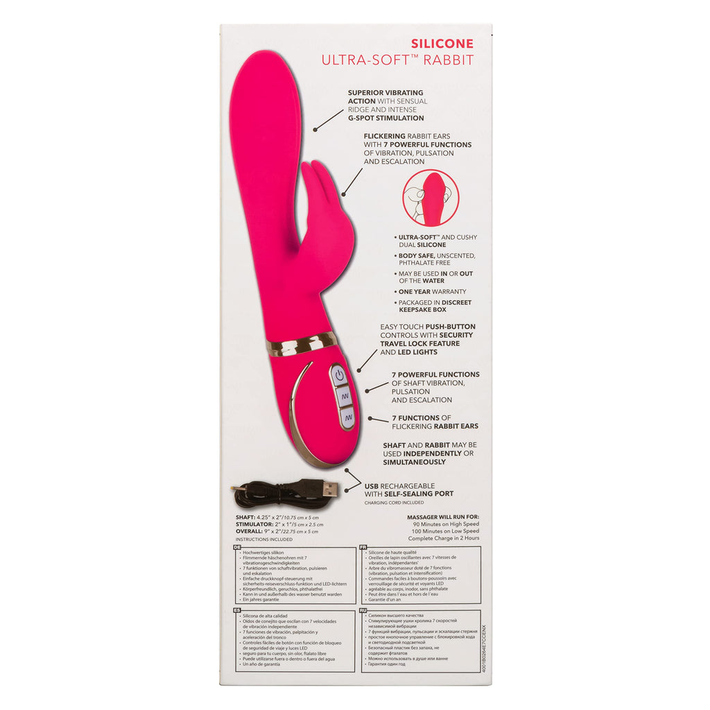 Calexotics Se-0609-35-3 Jack Rabbit Signature Silicone Ultra-Soft Rabbit