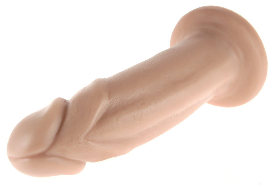 Vixen Creations Vixskin Maverick Dual Density Realistic Silicone Dildo, Vanilla/Ivory