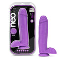 Blush Neo Elite 10.5 Silicone Realistic Dildo, 2.25 Wide, Sensa Feel Lifelike Cock, Suction Cup, Harness Compatible, Anal & Vagi