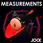 Jock Sucking & Vibrating Pussy Masturb