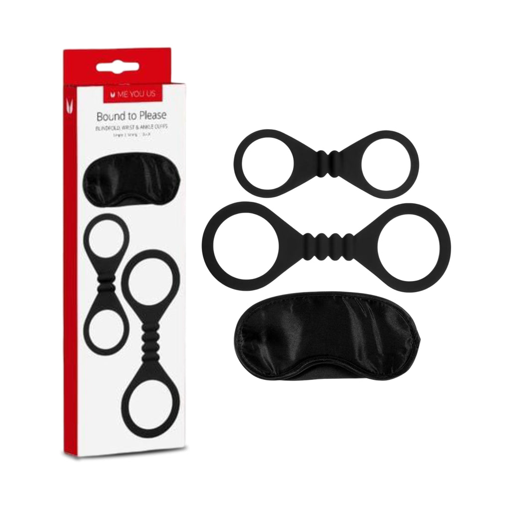 Me You Us Bound To Please Blindfold Cuff