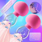 Nipple Sucker Adult Sex Toys - 1 Pair BDSM Nipple Toys Stimulator for Couples Pleasure, Manual Suction Mini Foreplay Flirting Ni