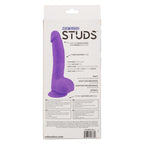 Neon Silicone Studs 6In Purple