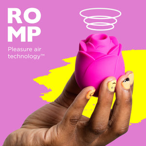 ROMP Rose Vibrator for Women | Clit Sucker Adult Toys | Vibrating Adult Sex Toy | Clitoral Stimulator for Woman with 6 Vibration