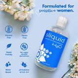 Sliquid H2O Original Water Based Lubricant  85 Ounce
