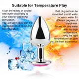 Anal Butt Plug 3Pcs Trainer Kit Metal Butt Plug Anal Trainer Toys Fetish Kinky Sex Love Games for Starter Beginner Men Women Cou