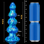 10 '' Huge Monster Knot Horse Dildo - Big Fantasy Dragon Dildo with 3 Dog Knots, Thick Anal Dildo with Big Suction Cup, Giant Kn