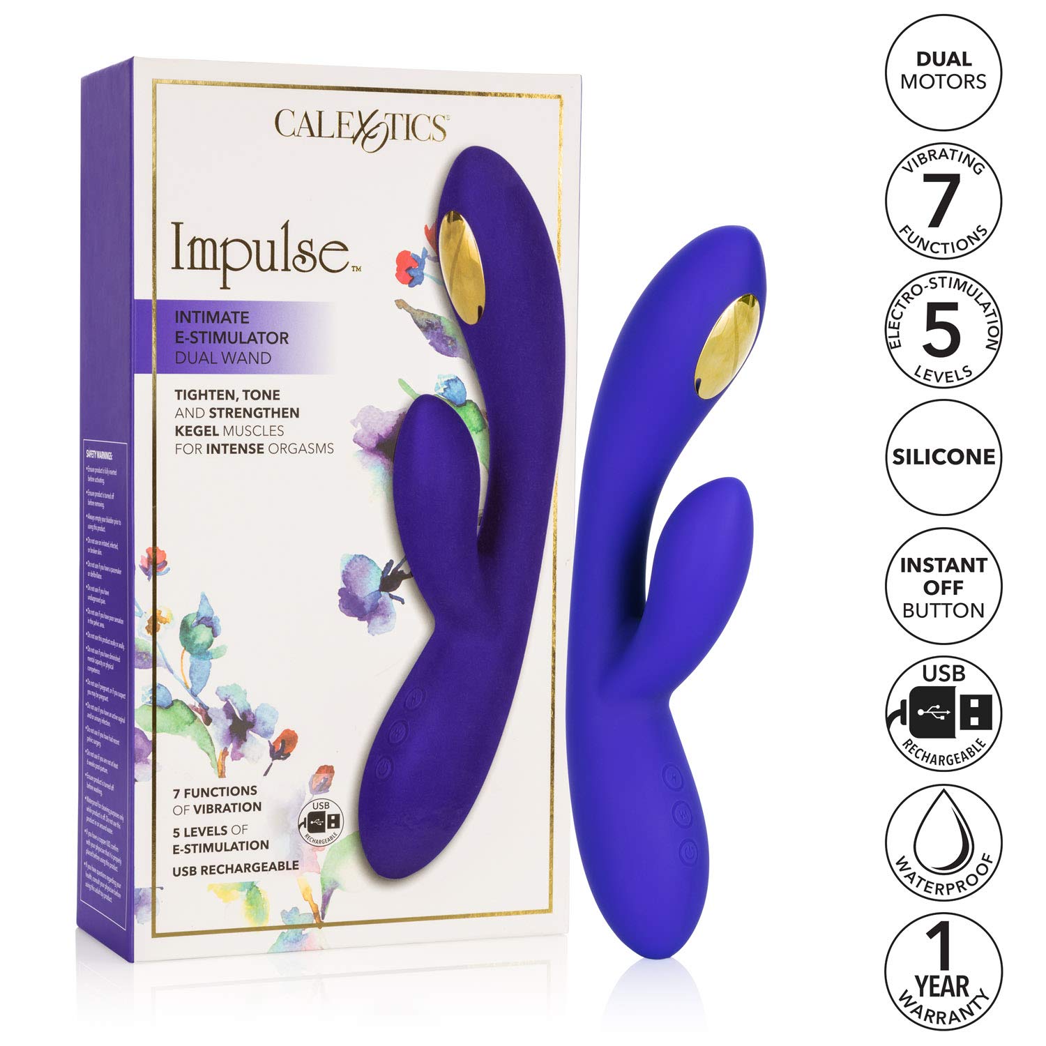 Impulse Intimate E-Stimulator Dual Wand
