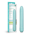 Blush Gaia Eco 7 Slim Quiet Vibrator, Plant-Based BioFeel Sustainable Clitoral, Vaginal & Anal Pleasure Classic Multispeed Vibra