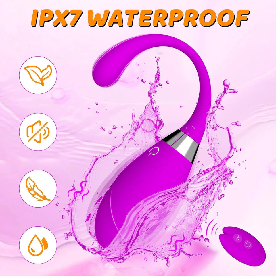 Remote Control Vibrator Bullet Wearable Egg Adult Toys, G Spot Vibrators Mini Panty Vibrator Rose Clitoral Stimulator for Vagina