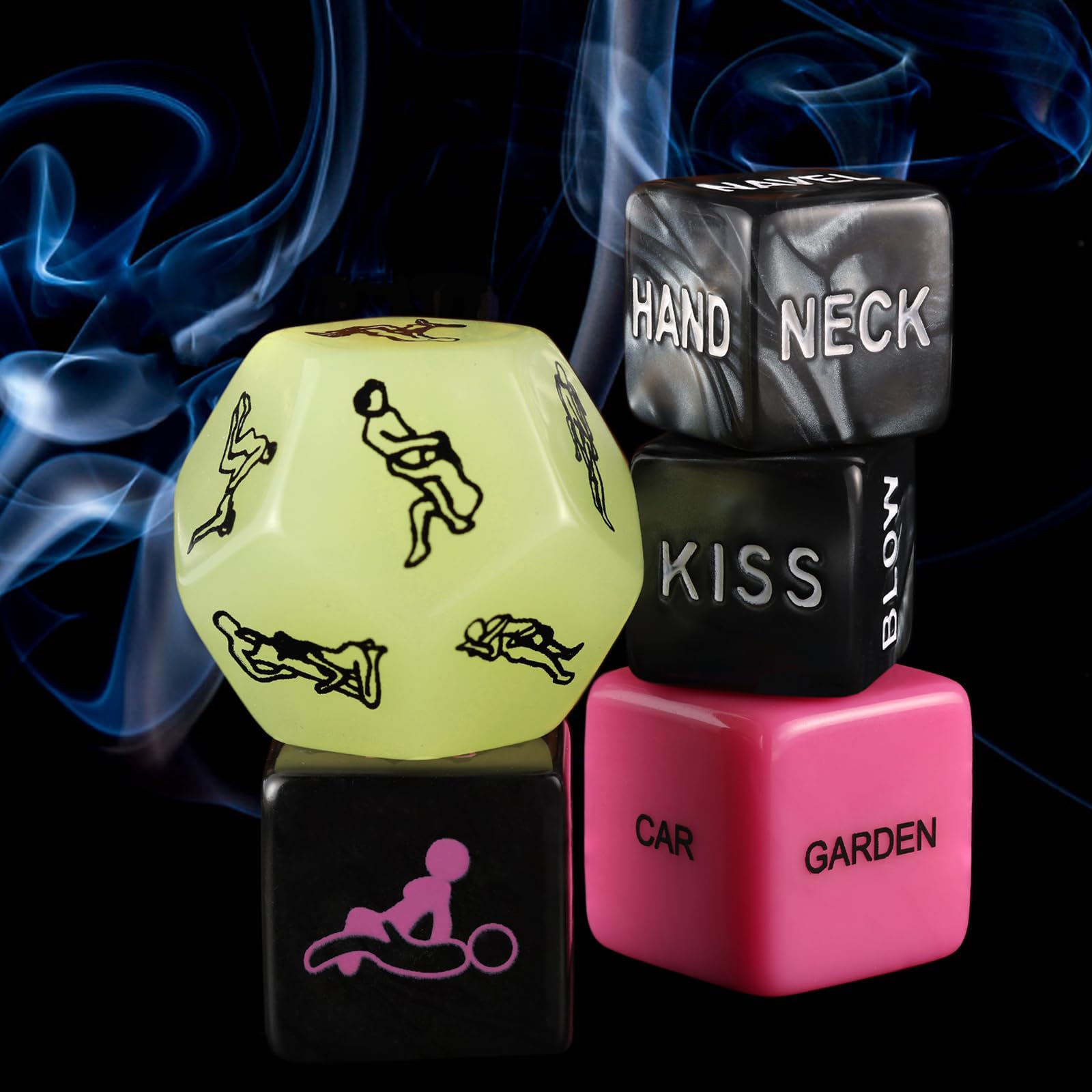 Sex Dice for Adult Couple Sex Games Sex Toys for Couples Sex Dice Noctilucent Sex dice Sex Toys & Games for Adults Bedroom Games
