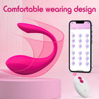 APP & Remote Control Wearable Vibrator, Women Sex Toys with 9 Vibration Modes, Female Sex Toys for Women Vibrater Soft and Quiet