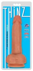 Thinz 7In Slim Dong W/Balls Vanilla
