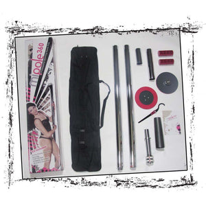 Mi-Pole Professional Spinning Pole 9Ft