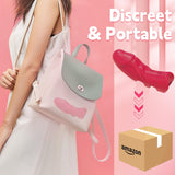 Finger Vibrator Mini Sex Toy for Women - G Spot Vibrator Nipple Clitoral Stimulator with 5 Vibrations - Quiet Pocket Vibrator Ad