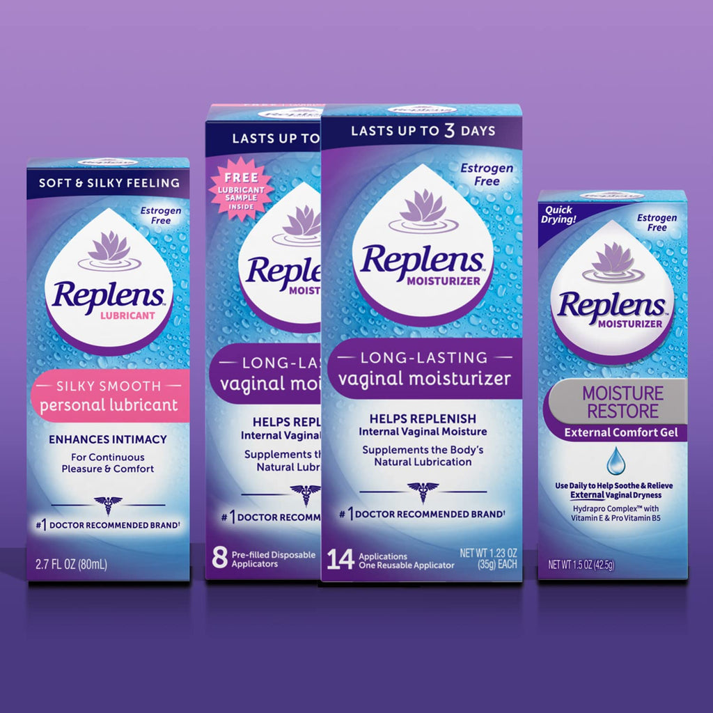 Replens Silky Smooth Personal Lubricant, 2.7 Fl Oz