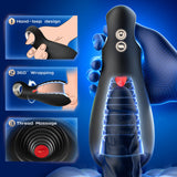 Male Sex Toys for Men Penis Vibrator - Sobtik Large Male Masturbator Stroker for Penis Training & Prolong Endurance, 10 Vibratio