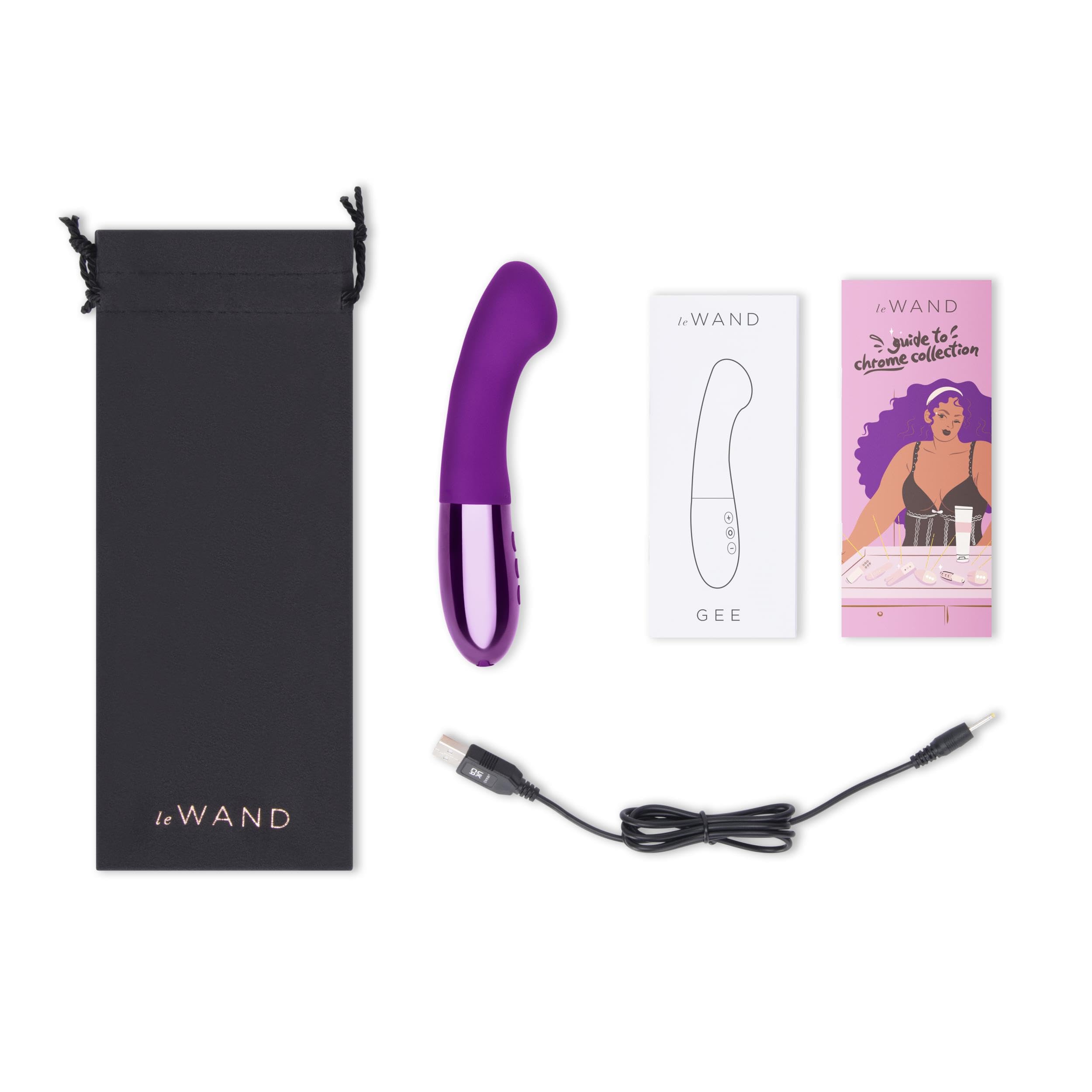 Cotr Inc. 81386: Le Wand Gee Vibrator Dark Cherry