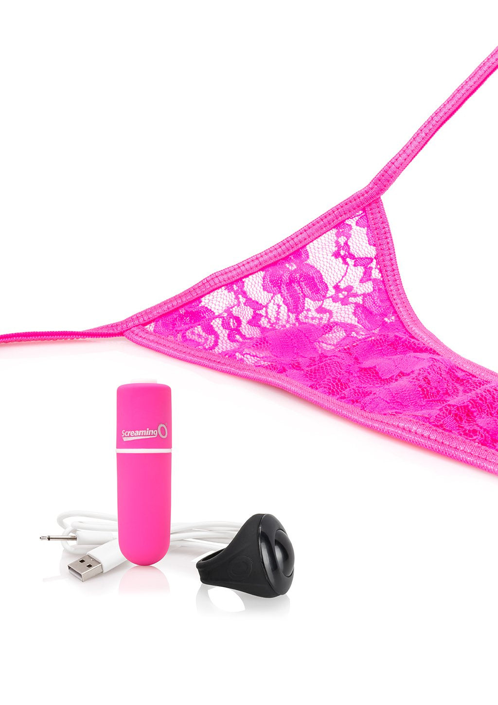 Screaming O My Secret Charged Remote Control Panty Vibe | Female Vibrator (Pink)