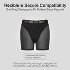 Strap-On-Me Harness Lingerie Halo Bk XL