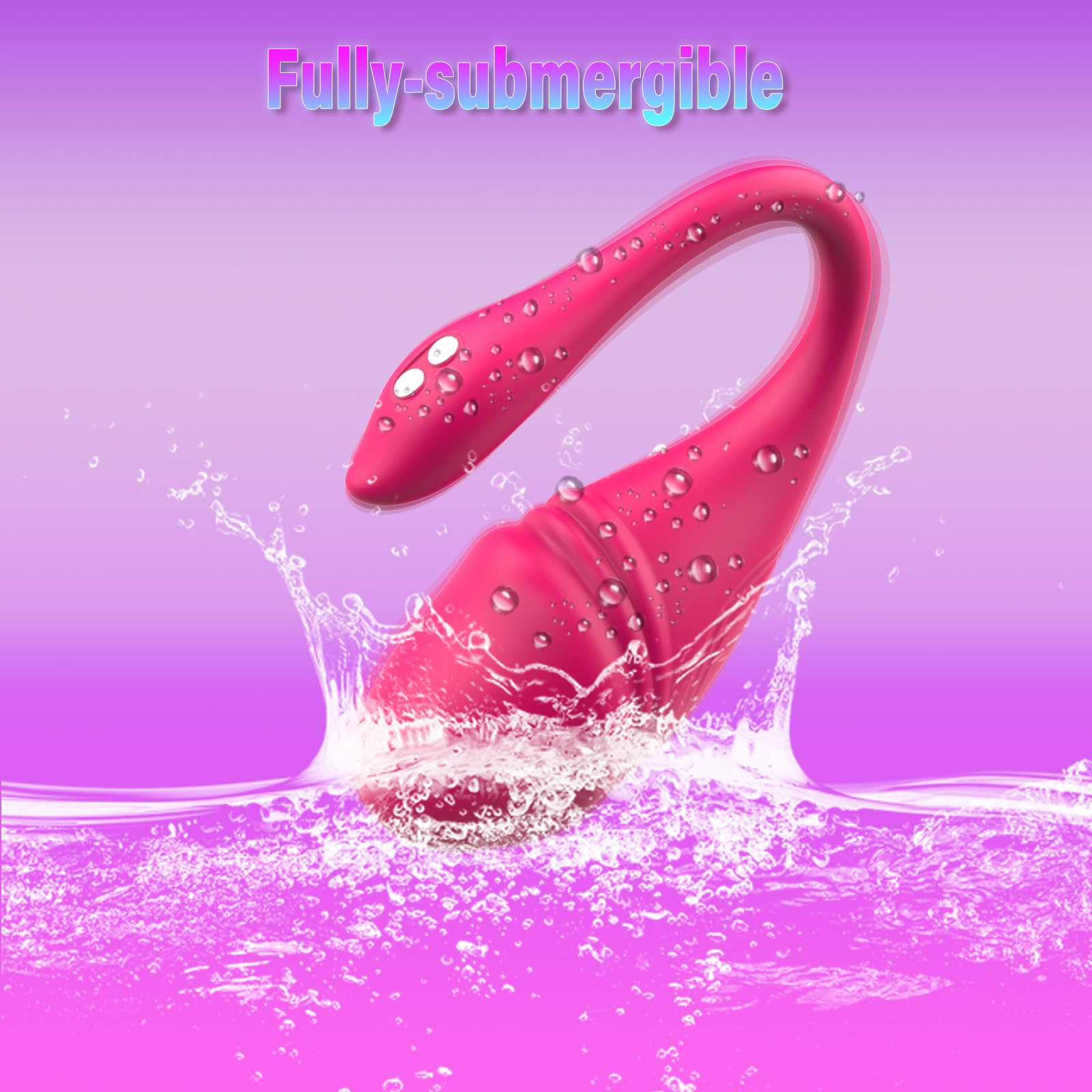 Vibrating Wearable G-Spot Egg Vibrator - Smart App Remote Control Pantie Vibe Dildo Anal Sex Toys With 10 Vibration Modes, Water