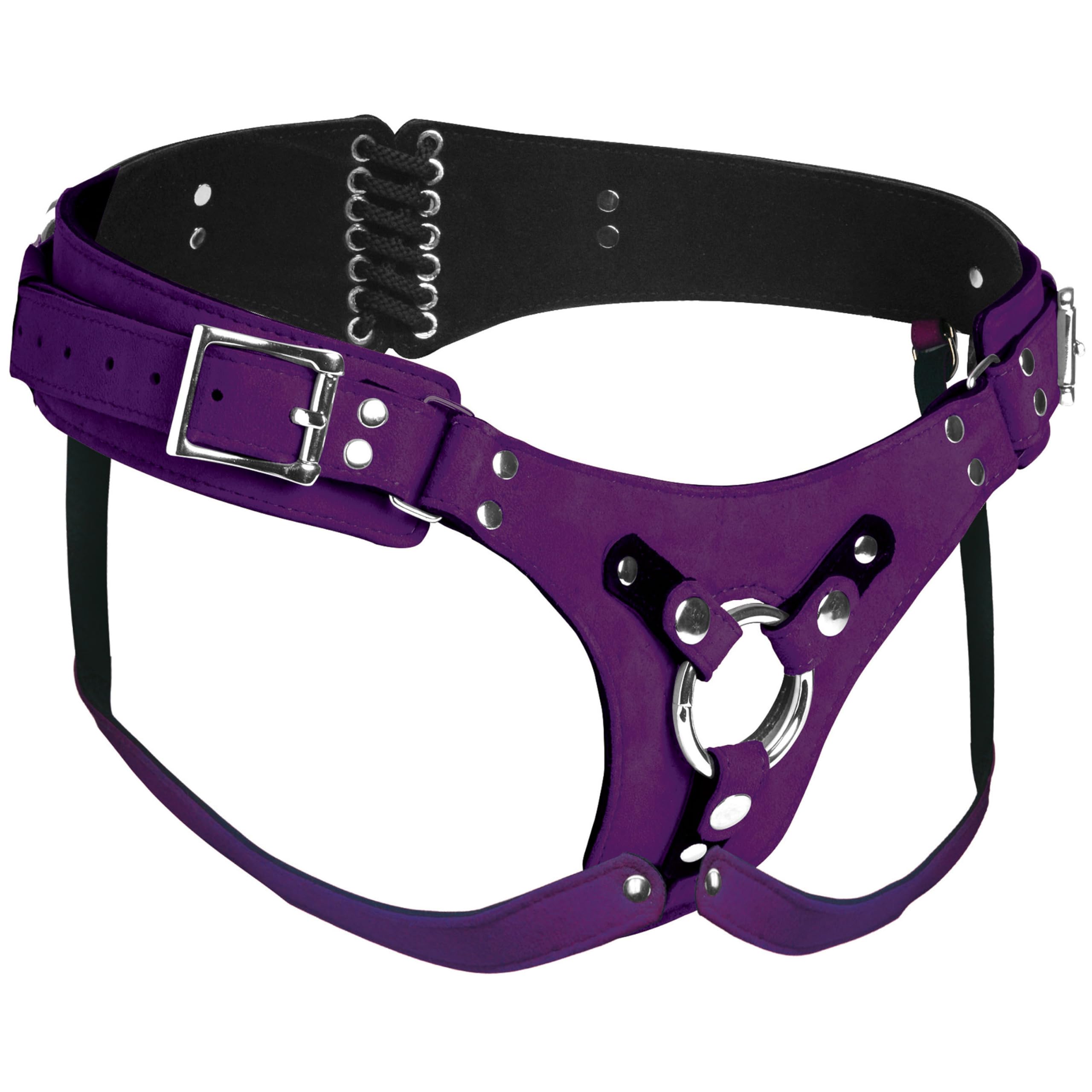 Strap U Bodice Deluxe Leather Harn Pur