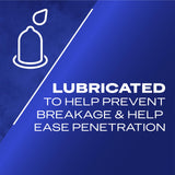 Durex Condom Prolong Natural Latex Condoms 12 Count - Ultra Fine Ribbed And Dotted With Delay Lubricant Regular Fit