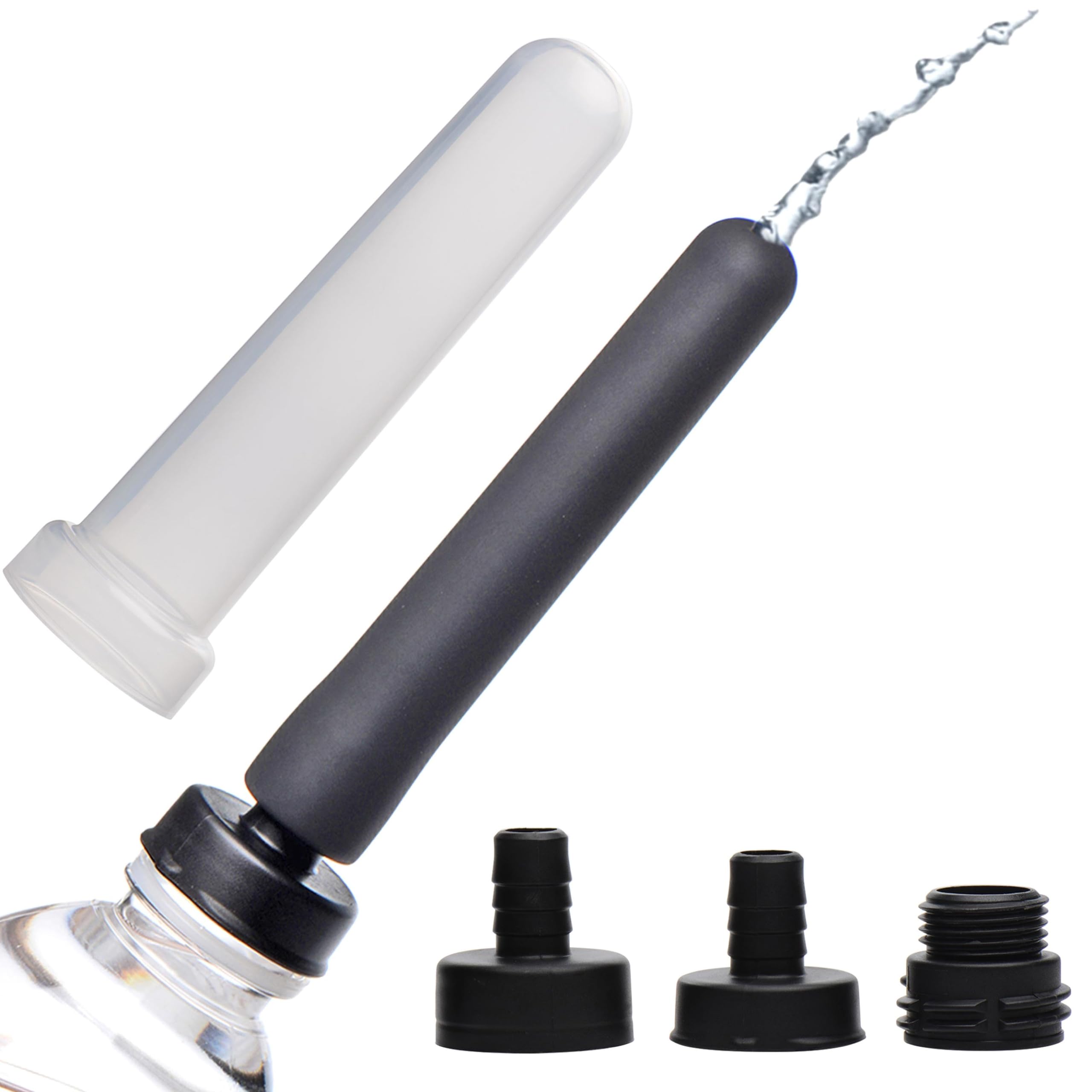 Cleanstream Travel Enema Set 5 Pc Water Bottle Adapter Kit
