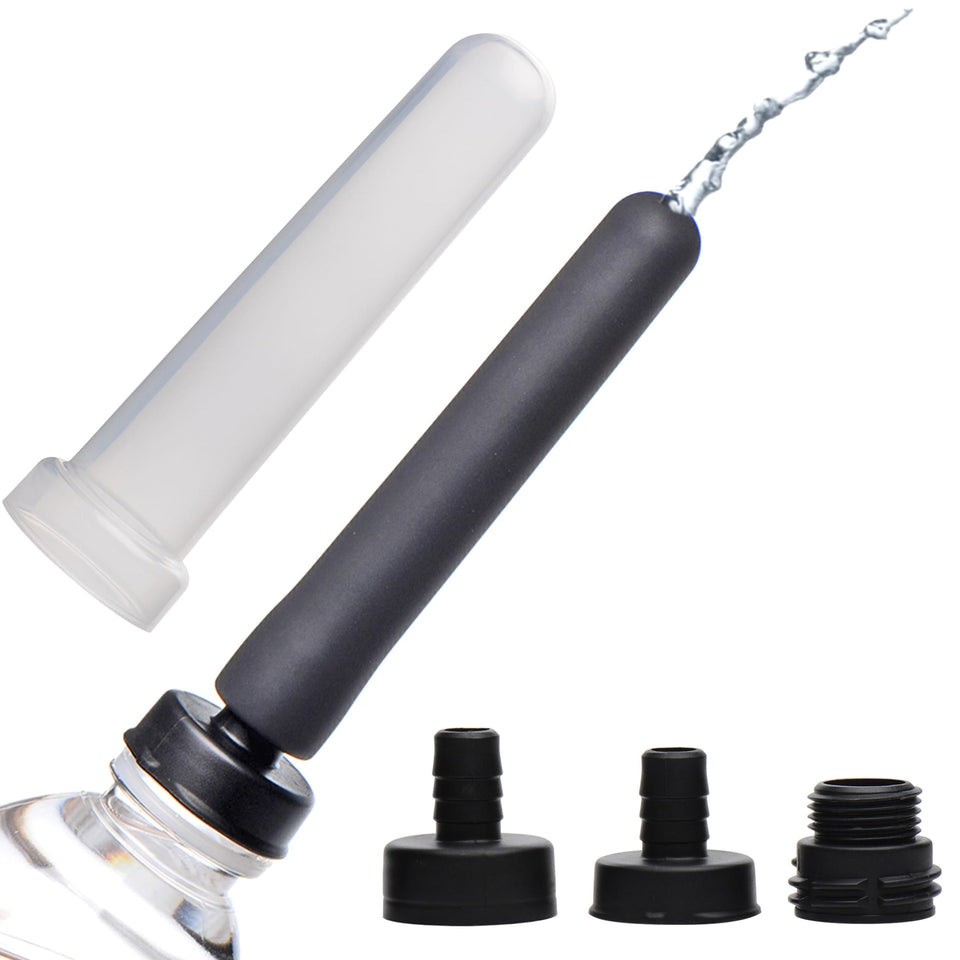 Cleanstream Travel Enema Set 5 Pc Water Bottle Adapter Kit