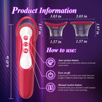 Clitoral Sucking Vibrator Nipple Sex Toy for Women Nipples Clit Massager Clitoral Licking Stimulator Nipple Toys 10 Tongue Licki