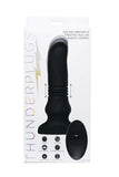 Thunderplugs Silicone Vibrating & Thrusting Plug W/ Remote Control