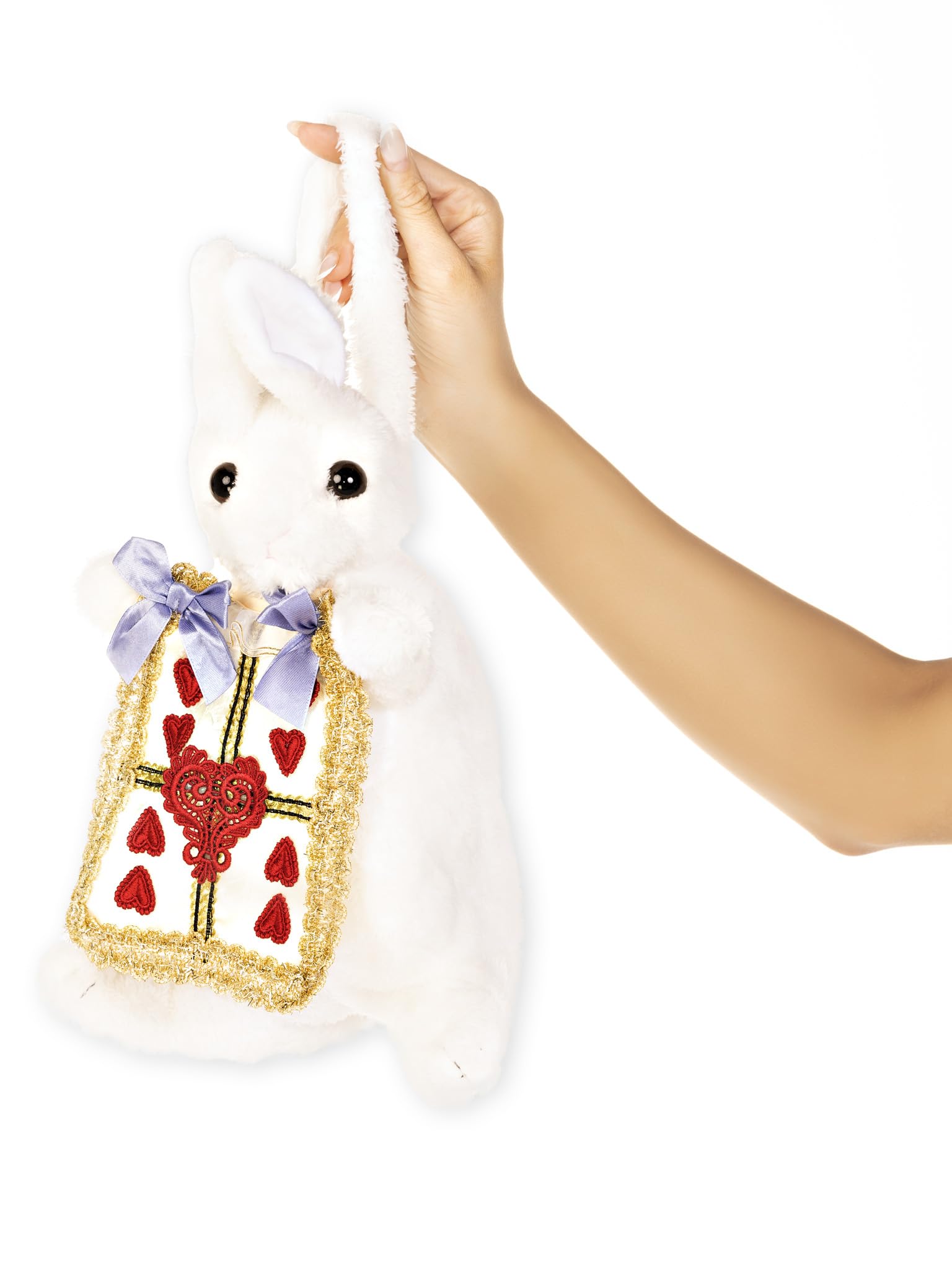 Rabbit Purse O/S White/Gold