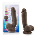 8.75 Realistic Sensa Feel Dual Density Dildo - Cock and Balls Dong - Suction Cup Harness Compatible - Sex Toy for Women - Sex To