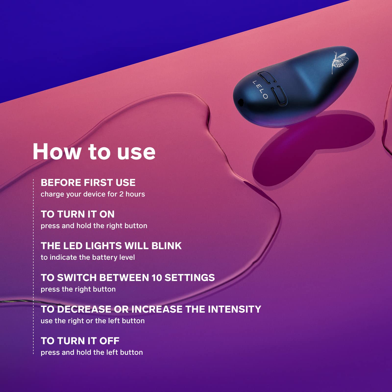 Lelo Nea 3 Pitch Black (Net)