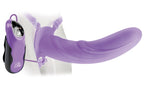 Pipedream Fetish Fantasy Elite Vibrating 8 Hollow Strap On  Purple