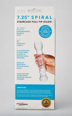 Gl?s Spiral Staircase Full Tip Dildo