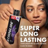 Astroglide Silicone Lube (8.5oz), X Premium Personal Lubricant for Vaginal and Anal Sex, Extra Long-Lasting Silky Lube, Waterpro