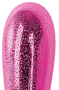 Bms Rain 7 Function Textured Bullet Waterproof Vibrator  Fuchsia  3 Inch