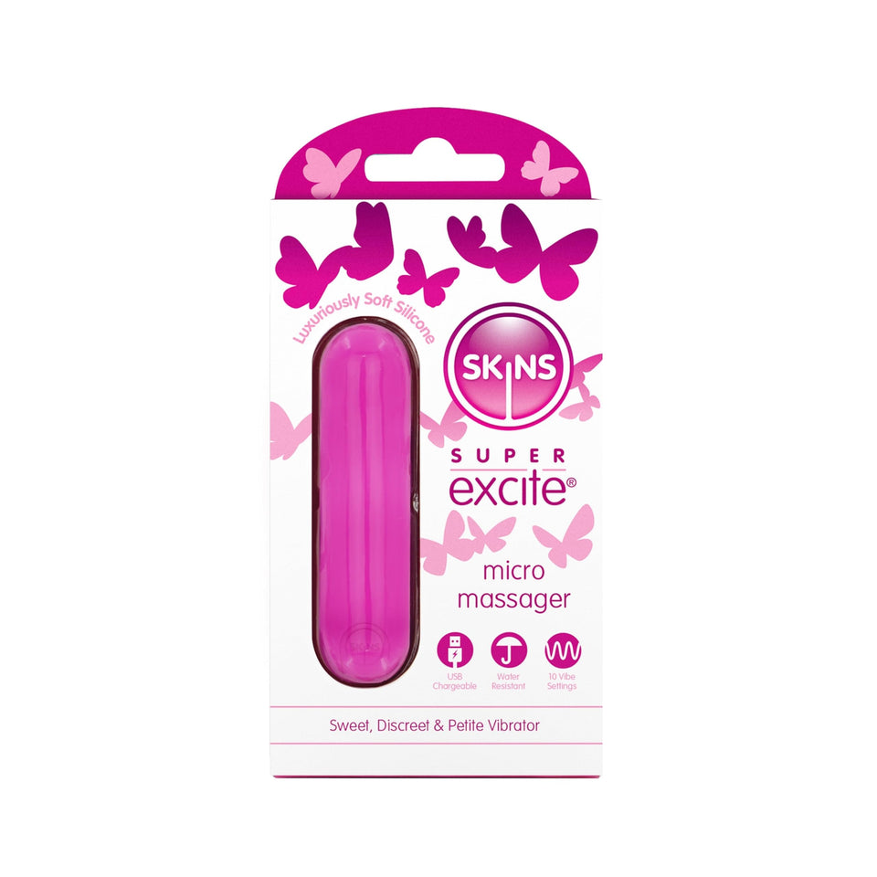 Skins Super Excite Pink Bullet Rechargeable