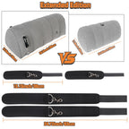 Inflatable Sex Toy Pillow with BDSM Bondage - Adjustable Restraints Extra-Long Pillow Cushion for Couples, Includes 4 Cuffs for