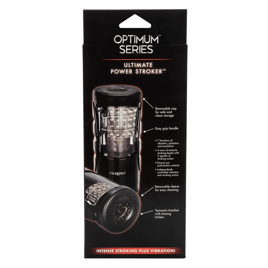 California Exotic Novelties Optimum Ultimate Power Stroker, Black