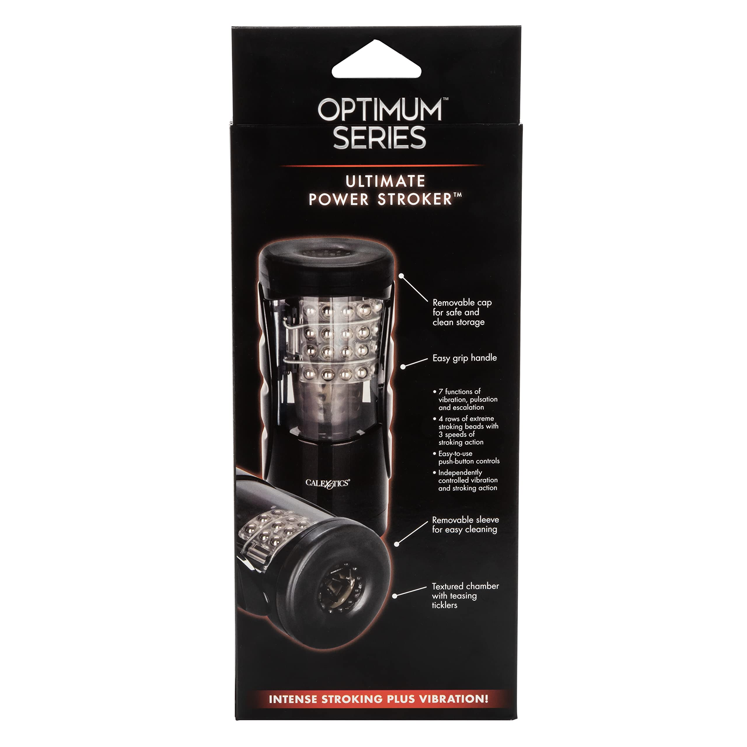 California Exotic Novelties Optimum Ultimate Power Stroker, Black